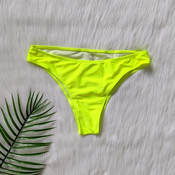 Other - 🔴 Neon lime green bikini bottom